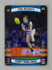 #118 Zak Butters - Port Adelaide Power - AFL Common - 2021 AFL Team Coach