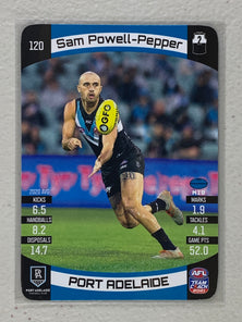 #120 Sam Powell-Pepper - Port Adelaide Power - AFL Common - 2021 AFL Team Coach