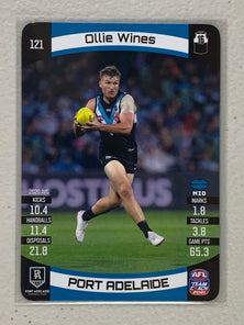 #121 Ollie Wines - Port Adelaide Power - AFL Common - 2021 AFL Team Coach