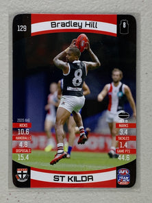 #129 Bradley Hill - St Kilda Saints - AFL Common - 2021 AFL Team Coach