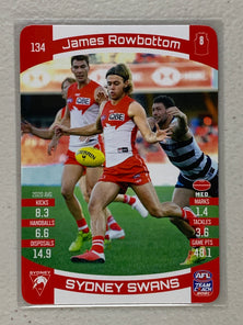 #134 James Rowbottom - Sydney Swans - AFL Common - 2021 AFL Team Coach