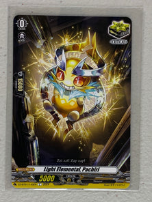 Light Elemental, Pachiri DZ-BT01/143EN - Cardfight Vanguard Fated Clash