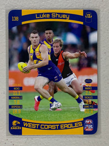 #138 Luke Shuey - West Coast Eagles - AFL Common - 2021 AFL Team Coach