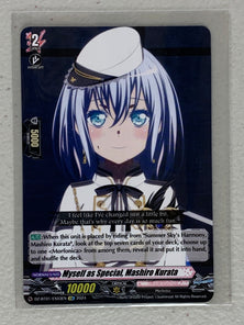 Myself as Special, Mashiro Kurata (EXC) DZ-BT01/EX03EN - Cardfight Vanguard Fated Clash