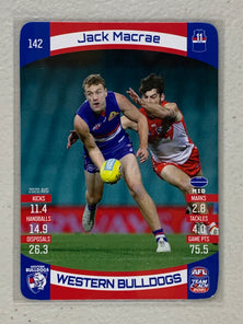 #142 Jack Macrae - Western Bulldogs - AFL Common - 2021 AFL Team Coach