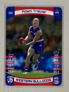 #144 Adam Treloar - Western Bulldogs - AFL Common - 2021 AFL Team Coach