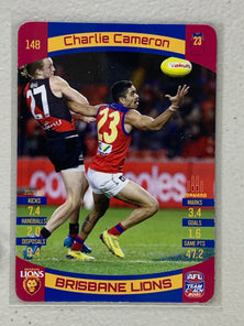 #148 Charlie Cameron - Brisbane Lions - AFL Common - 2021 AFL Team Coach