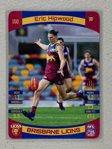 #150 Eric Hipwood - Brisbane Lions - AFL Common - 2021 AFL Team Coach