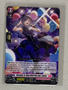 Resolve to Sing Until the End, Louise DZ-BT01/132EN - Cardfight Vanguard Fated Clash