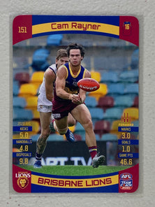#151 Cam Rayner - Brisbane Lions - AFL Common - 2021 AFL Team Coach