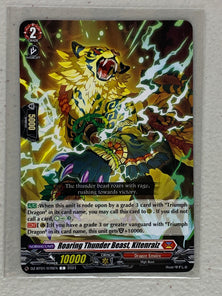 Roaring Thunder Beast, Kitenraiz DZ-BT01/076EN - Cardfight Vanguard Fated Clash