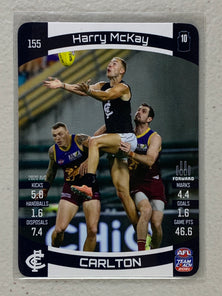 #155 Harry McKay - Carlton Blues - AFL Common - 2021 AFL Team Coach