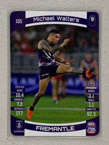 #165 Michael Walters - Fremantle Dockers - AFL Common - 2021 AFL Team Coach