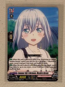 Summer Sky's Harmony, Mashiro Kurata (EXC) DZ-BT01/EX04EN - Cardfight Vanguard Fated Clash