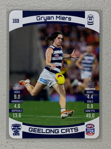 #169 Gryan Miers  - Geelong Cats - AFL Common - 2021 AFL Team Coach