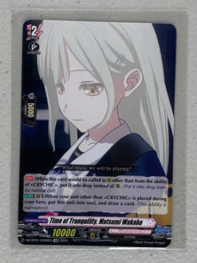 Time of Tranquility, Mutsumi Wakaba (EXC) DZ-BT01/EX20EN - Cardfight Vanguard Fated Clash