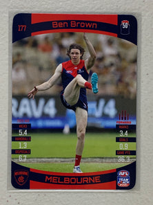 #177 Ben Brown - Melbourne Demons - AFL Common - 2021 AFL Team Coach