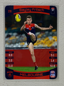 #178 Bayley Fritsch - Melbourne Demons - AFL Common - 2021 AFL Team Coach