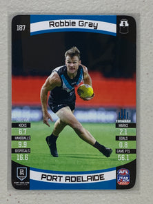 #187 Robbie Gray - Port Adelaide Power - AFL Common - 2021 AFL Team Coach