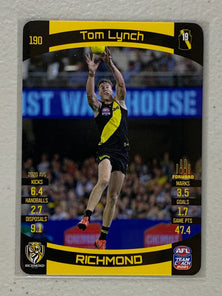 #190 Tom Lynch - Richmond Tigers - AFL Common - 2021 AFL Team Coach