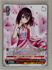 Wishing for a Future With You, AZKi - HOL/WE36-E28 N - Weiss Schwarz Hololive Premium