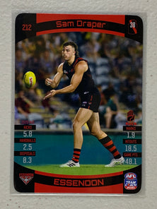 #212 Sam Draper - Essendon Bombers - AFL Common - 2021 AFL Team Coach