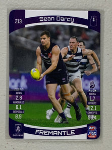 #213 Sean Darcy - Fremantle Dockers - AFL Common - 2021 AFL Team Coach