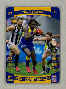 #224 Nic Naitanui - West Coast Eagles - AFL Common - 2021 AFL Team Coach