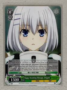 Happy Incoming Message, Origami - DAL/W79-E034 U - Weiss Schwarz Date A Live