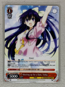 Meeting up for a Date, Tohka - DAL/W79-E068 C - Weiss Schwarz Date A Live