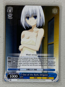 Out of the Bath, Origami - DAL/W79-E092 C - Weiss Schwarz Date A Live