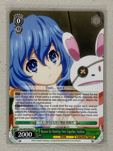 Reason for Wanting Time Together, Yoshino - DAL/W79-E035 U - Weiss Schwarz Date A Live