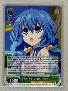 Sensing Danger, Yoshino - DAL/W79-E042 C - Weiss Schwarz Date A Live