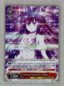 Strong Emotions, Tohka - DAL/W79-E060 U - Weiss Schwarz Date A Live