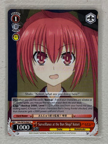 Surveillance at the Bun Shop? Kotori - DAL/W79-E067 C - Weiss Schwarz Date A Live