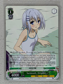 Swimsuit, Origami - DAL/W79-E030 R - Weiss Schwarz Date A Live