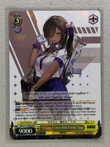 "As Long As We're With Friends" Naga - NIK/S117-E003 RR - Weiss Schwarz Goddess of Victory: NIKKE Singles