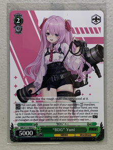 "BDG" Yuni - NIK/S117-E052 C - Weiss Schwarz Goddess of Victory: NIKKE Singles