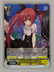 Under the Azure Skies, Kotori - DAL/W79-E012 U - Weiss Schwarz Date A Live