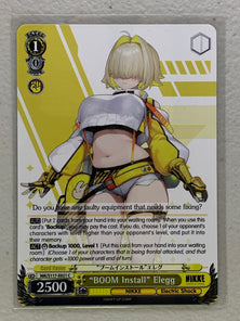 "BOOM Install" Elegg - NIK/S117-E021 C - Weiss Schwarz Goddess of Victory: NIKKE Singles