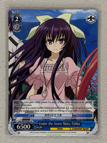 Under the Azure Skies, Tohka - DAL/W79-E091 U - Weiss Schwarz Date A Live