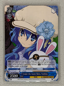 Under the Azure Skies, Yoshino - DAL/W79-E095 C - Weiss Schwarz Date A Live