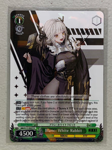 Blanc: White Rabbit - NIK/S117-E037 R - Weiss Schwarz Goddess of Victory: NIKKE Singles