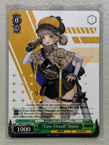 "Case Closed" Novel - NIK/S117-E047 C - Weiss Schwarz Goddess of Victory: NIKKE Singles