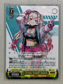 "Crazy Jackal" Jackal - NIK/S117-E007 R - Weiss Schwarz Goddess of Victory: NIKKE Singles