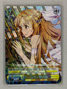 Asuna In a Birdcage - SAO/S26-E005 R - Weiss Schwarz Sword Art Online Vol.2