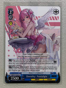 Dorothy: Nostalgia - NIK/S117-E101 U - Weiss Schwarz Goddess of Victory: NIKKE Singles