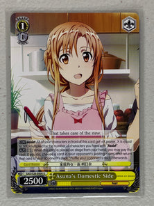 Asuna's Domestic Side - SAO/S26-E009 U - Weiss Schwarz Sword Art Online Vol.2