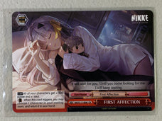 FIRST AFFECTION - NIK/S117-E081 CR - Weiss Schwarz Goddess of Victory: NIKKE Singles
