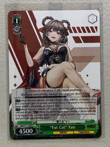 "Fat Cat" Yan - NIK/S117-E045 U - Weiss Schwarz Goddess of Victory: NIKKE Singles